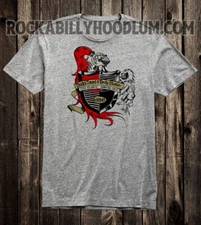 Hot Rod Tee T Shirt Drag Race Racing Speed Shop Dick's Paint and Body Compton CA