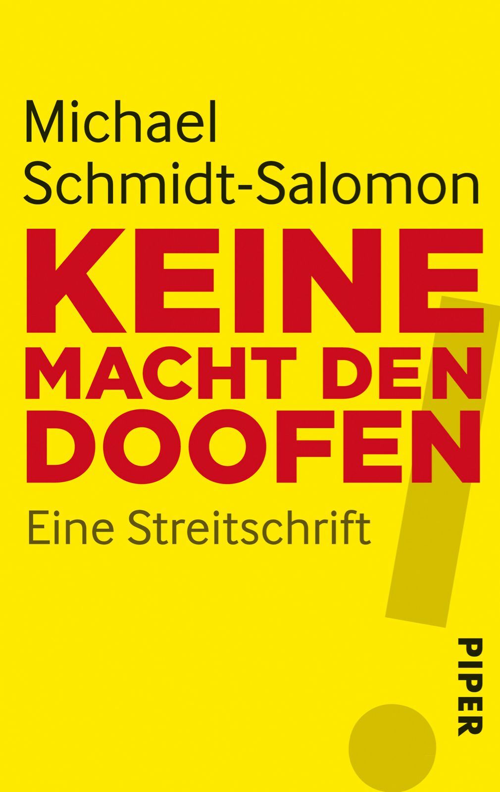 Thumbnail - Michael Schmidt-salomon / Keine Macht Den Doofen