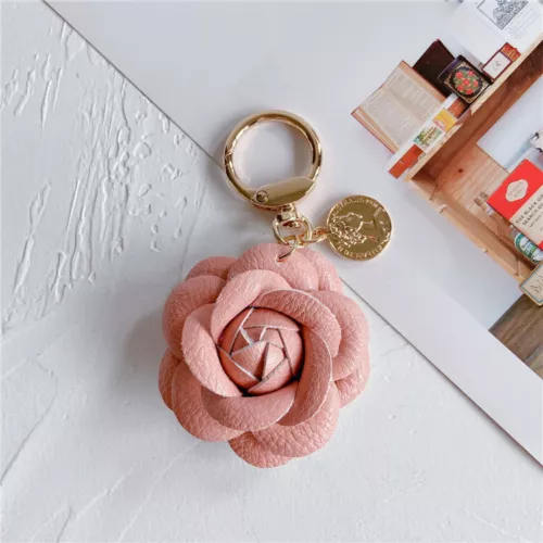Kamelie Blumen Taschenanhänger Schlüsselanhänger Schlüsselring Autoanhänger Neu Handarbeit Geschenk - Bild 8 von 29