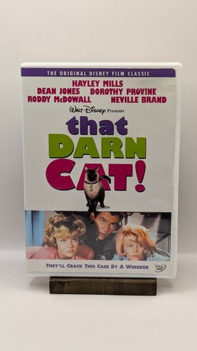 That Darn Cat! (DVD, 1965) Disney Hayley Mills Dean Jones Used VG Condition OOP