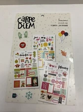 Pukka Pad, Carpe Diem Sticker Pad SEASONS 2020 Designed To Work With The Planner