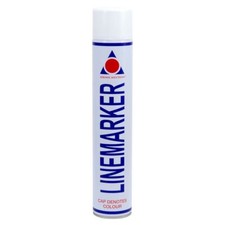 Linemarker White Line Marking Spray Paint 750mL Durable Semi-Permanent Aerosol