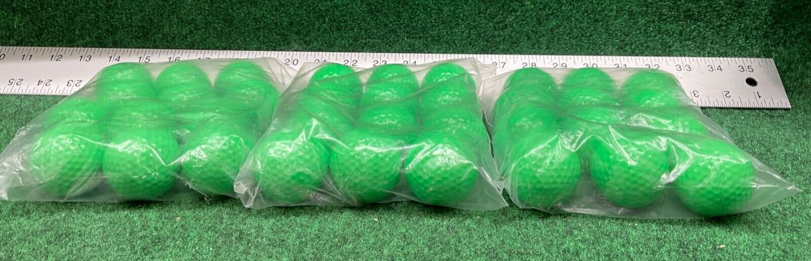 GBM Neon Green Golf Balls 3 Dozen