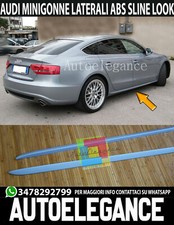 0437 Schweller Seitenlichter Audi A5 S5 Sportback 08-14 Look S-LINE Fensterbrett
