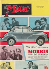 The MOTOR Magazine Feb 17 1960 Sunbeam Rapier III Road Test, Morris cover
