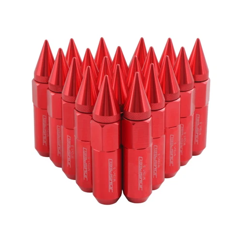 Cap Spiked Racing Wheel Lug Nuts 20PCS M12 x 1.5mm 60mm Arrow Style New - Picture 44 of 66