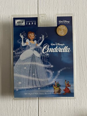 Walt Disney's Cinderella Soundtrack (Cassette1995) BRAND NEW - ORIG PKG