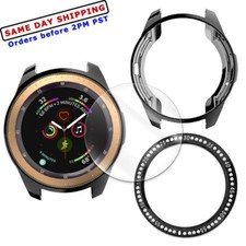 3in1 Screen Protector Bezel Ring Case for Samsung Galaxy Watch 42mm SM-R815U USA