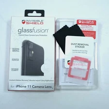 InvisibleShield GlassFusion Camera Lens Protector for iPhone 11 