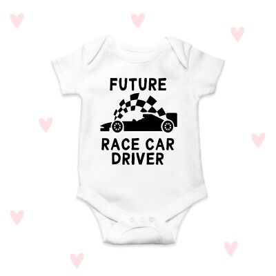 Baby Rennwagen Baby Grow Rennfahrer Kleidung Baby Jungen Mädchen Geschenke Babyparty