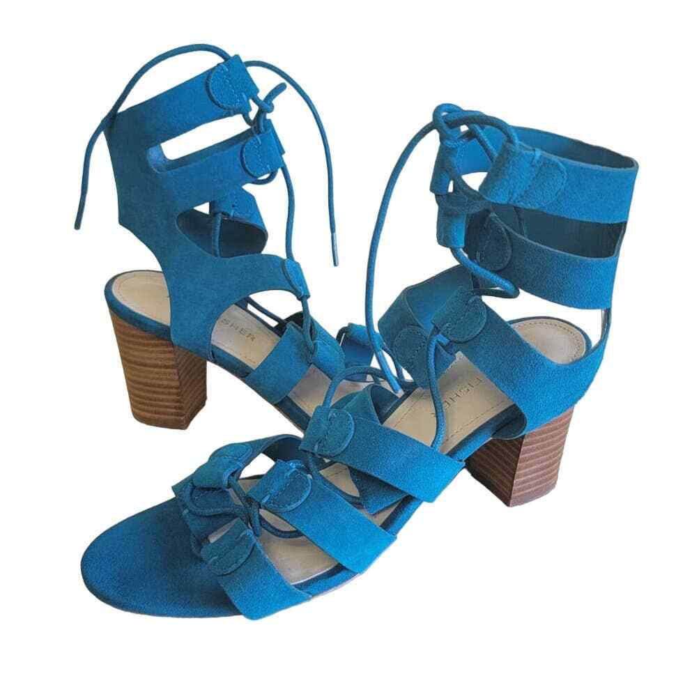 APL Marc Fisher Patsey pelle blu 7M