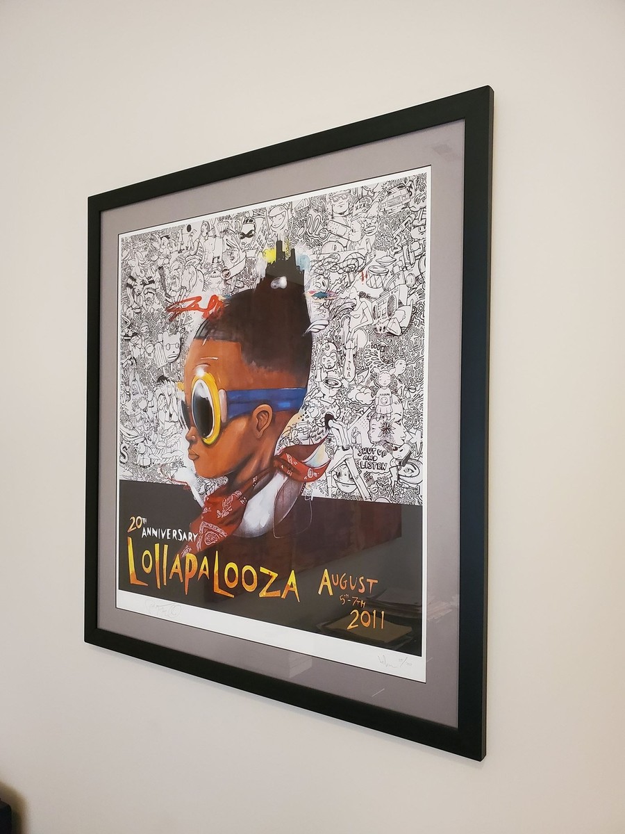 Hebru Brantley Lollapalooza 2011 Poster xx/100 | eBay