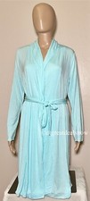 Arabella Women s Aqua Light Blue Robe Size Small Rayon Spandex Long Sleeves