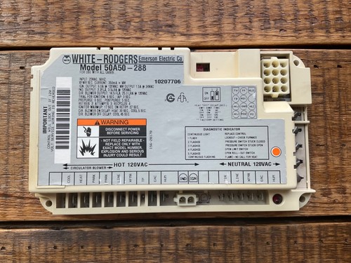 Furnace Control Circuit Board 50A50-288 10207706 White-Rodgers