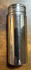 Snap-on 11/16” Socket  SFS221 Chrome Deep Well Socket 3/8" Drive  6 Point USA