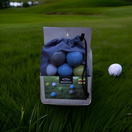 STUDIO MERCANTILE Travel Bocce Ball Game NWB