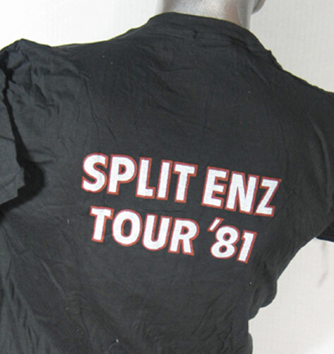 ORIGINAL SPLIT ENZ 1981 WORLD TOUR T-SHIRT, Size SMALL - Picture 3 of 3