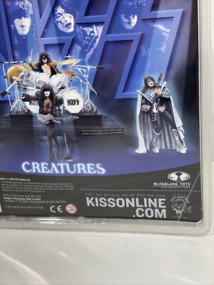 McFarlane KISS Creatures THE FOX Eric Carr Figure 2002 NEW SEALED