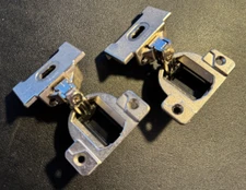 2x BLUM 110 Hinges w/ 1-3/8" Bracket 130.214-01.02 hinge 30.310-11.02 • Austria