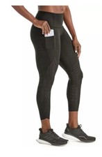 Member's Mark Women's Black High Waist Active Compression Pocket Legging New