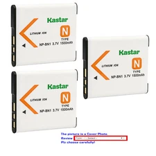 Kastar Repacement Battery for Sony NP-BN1 BC-CSN & Sony Cyber-shot DSC-W800