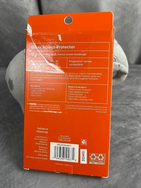 Onn. (Protect Onn.) Protector Pantalla Cristal Para Galaxy S24 5G Foto 2 de 2