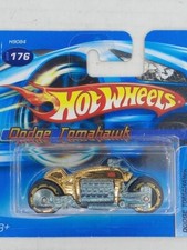 2005 Hot Wheels #176 Dodge Tomahawk Chrome Gold H9084 Short Card 1:64 Scale