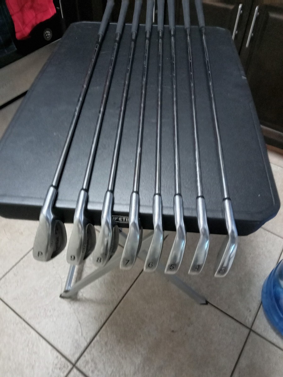 Tech Edge Iron Set 3 To P Steel Shaft | eBay
