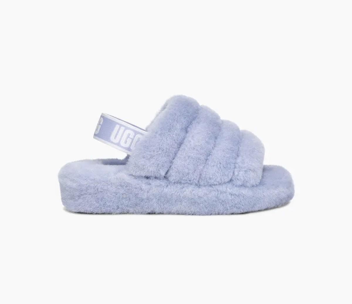 UGG FLUFF YEAH SLIDE FRESH AIR SHEEPSKIN SLINGBACK SLIPPERS SIZE