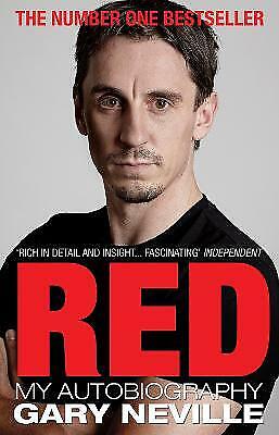 Red: My Autobiography by Gary Neville (Paperback, 2012) - Picture 1 of 1