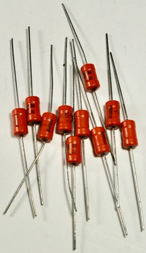 0.1 uF 80V Sprague Pacer 192P104X9080  +-10% Polyester/Foil Capacitors 10 pcs