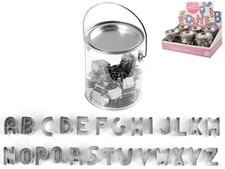 26 Stainless Steel Cookie Cutters Set H