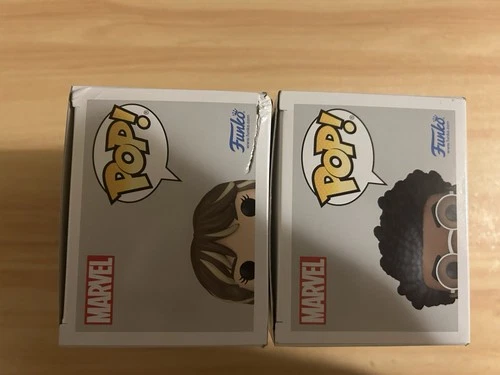 Funko Pop! Vinyl Marvel Loki Season 2 Sylvie & Victor Timely Figures Set of 2