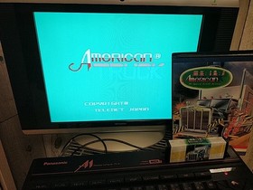 American Truck MSX MSX2 Cartridge Case Manual Complete Boxed Set Japan Working
