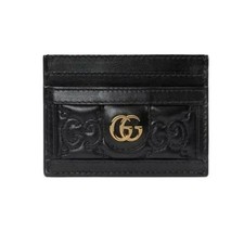 Gucci GG Matelass  Black Card Holder
