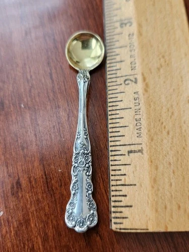 Gorham Buttercup Sterling Silver Salt Spoon 2.75"  No Mono