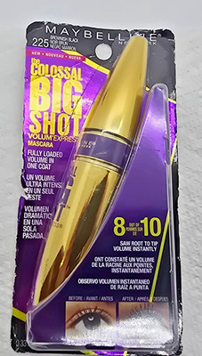 Maybelline Colossal Big Shot Mascara #225 Brownish Black .33floz