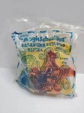 1997 Long John Silvers Balancing Building Blocks Magic School Bus Scholastic 