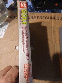 Nintendo Nes Bandai Golf With Box. No Manual Untested