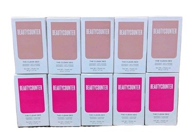 10Pk Beauty Counter Deodorant Aluminum Free YOU PICK Lavender Rose Sequoia Deo