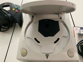 Sega Dreamcast HKT-3020 White Console Bundle Tested, Working, and Modded