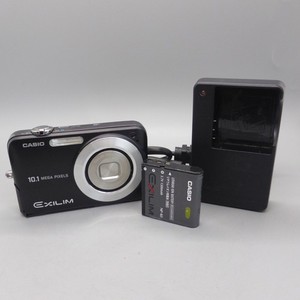 Casio Digital Camera Exilim EX-Z1080 10.1MP Black Tested *Read*