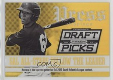 2013 Prizm Perennial Draft Picks Press Clippings Gold 9/10 Rosell Herrera v7j