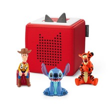 Tonies Disney Tigger, Woody and Stitch Toniebox Audio Player Bundle