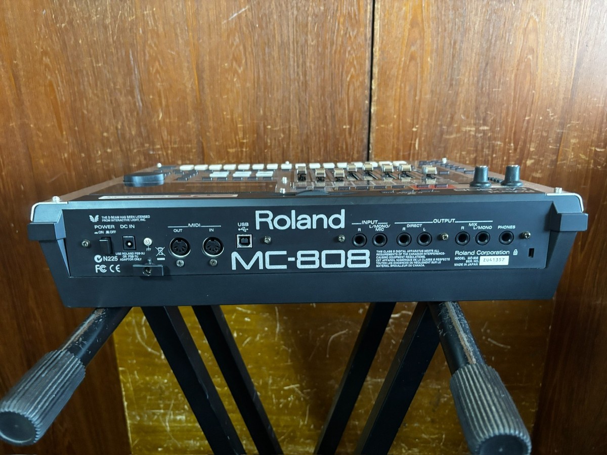 Roland MC-808 Sampling Groovebox w/ bag, power supply SIMM | eBay