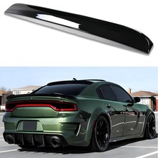 Fit 2011-23 Dodge Charger Srt Scat Duckbill Gloss Black Rear Window Roof Spoiler