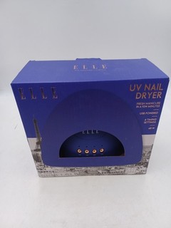 Elle UV Nail Dryer 4 Timing Settings USB Powered H21