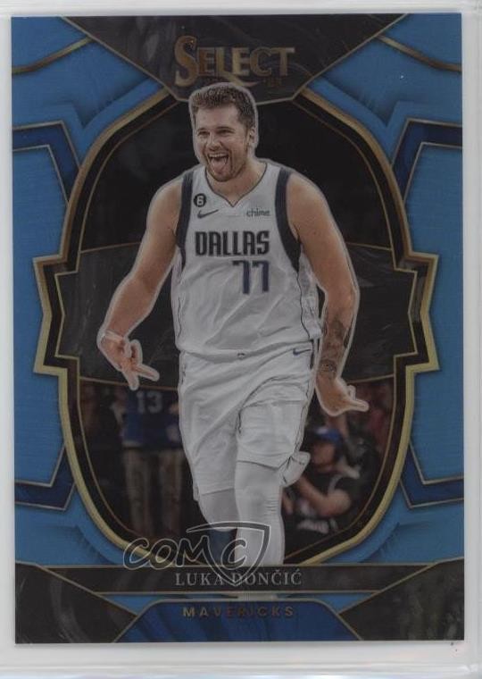 2022-23 Panini Select Concourse Light Blue Prizm /299 Luka Doncic #51 0u3v