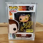 ⭐SUPERNATURAL FUNKO POP: Jared Padalecki signed (FBI) SAM #93 HOT TOPIC  PIX-COA