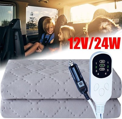 Heated Car Blanket 12V Electric Blanket for Car Truck SUV Portable Heated Throw